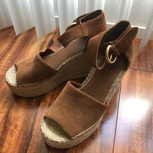 Marc Fisher Alida Espadrille Platform Wedge